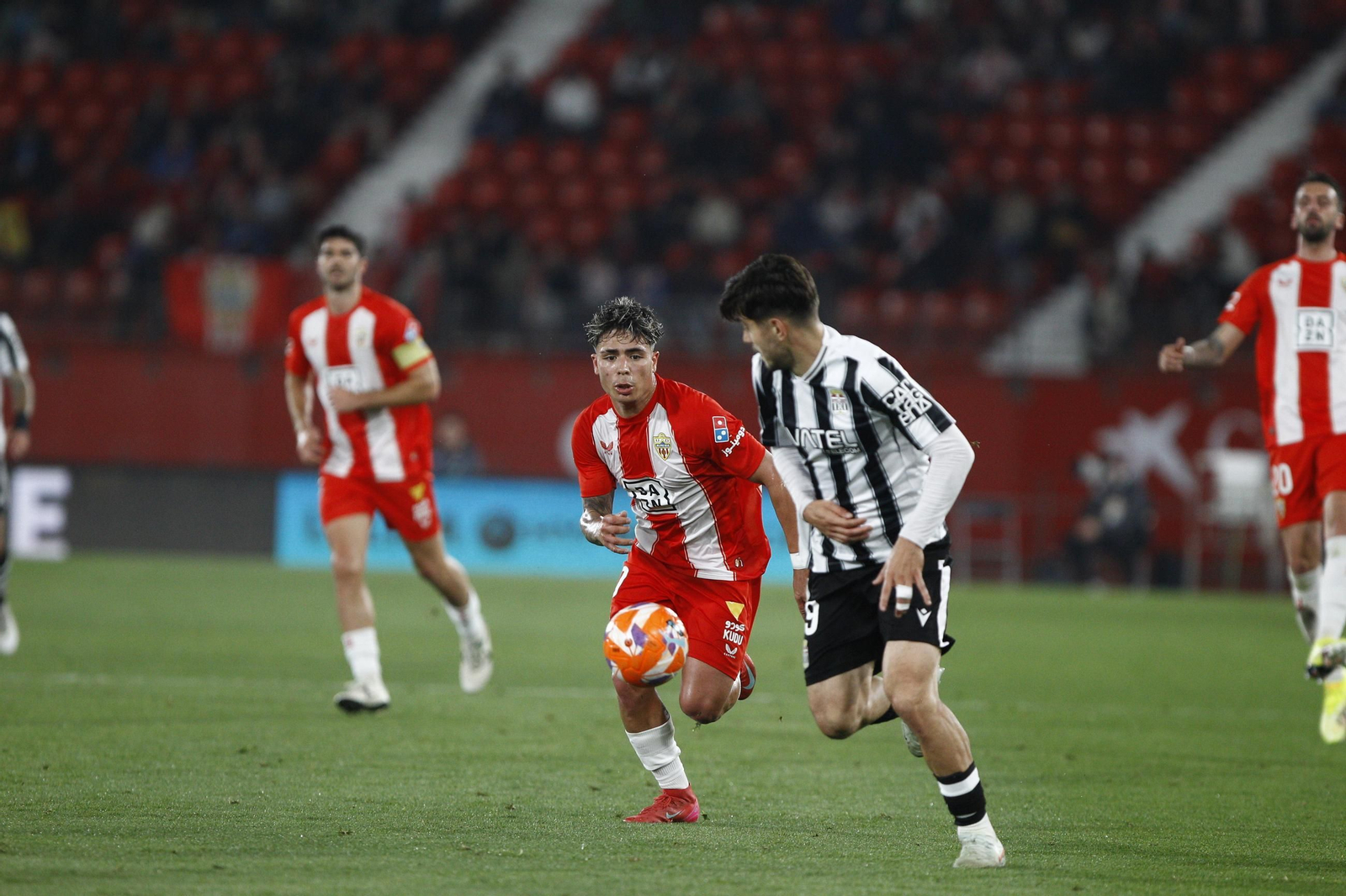 Las mejores imágenes del partido U.D. Almería-F.C. Cartagena