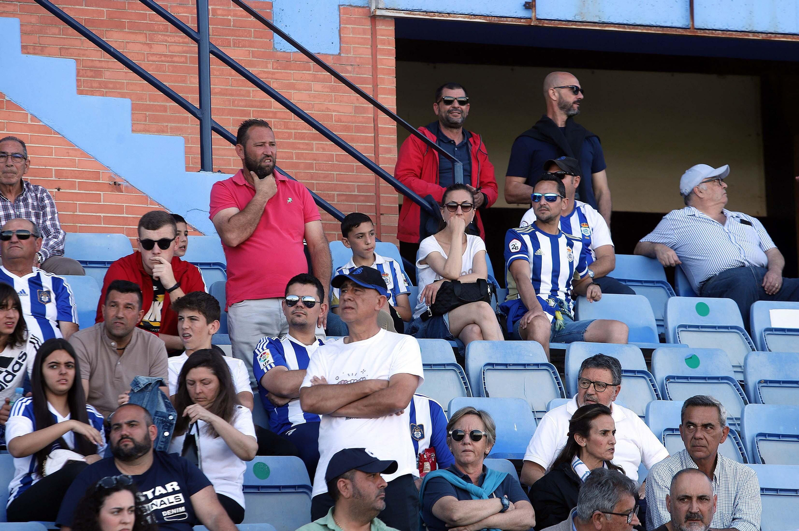 Imágenes del ambiente en el Recre-Jerez