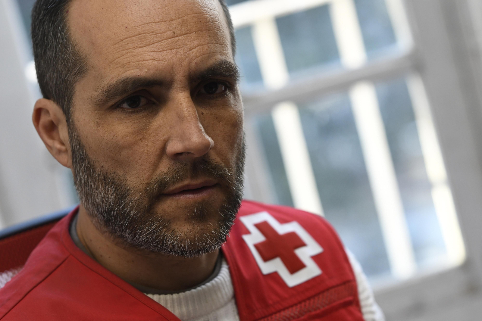 Francisco Vicente, coordinador de Cruz Roja en Almería.