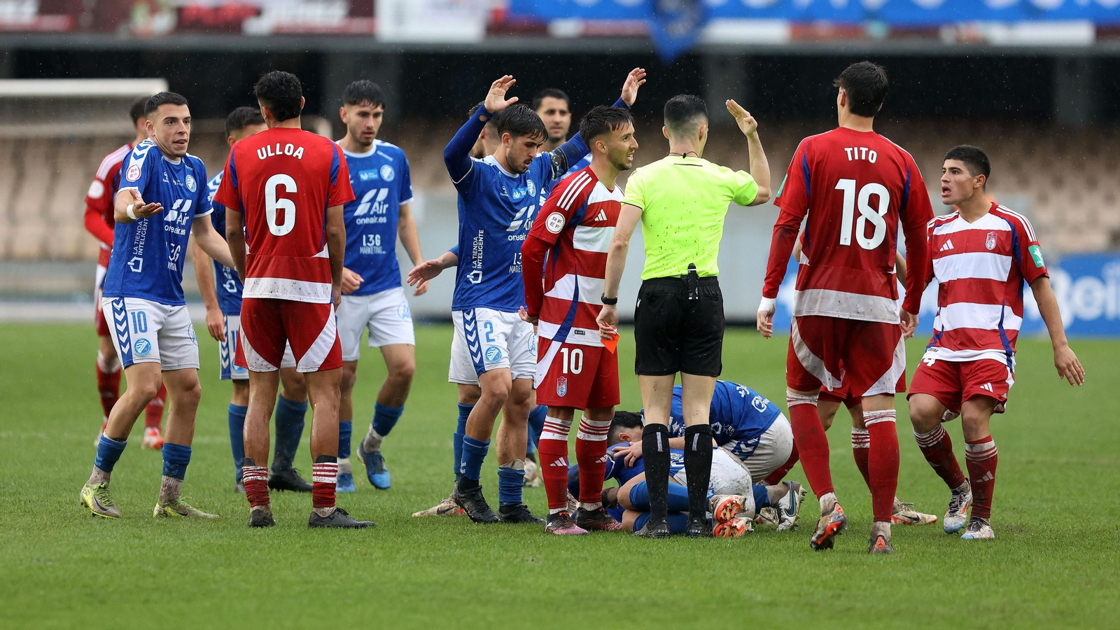 Imágenes del Xerez DFC contra el Recreativo Granada