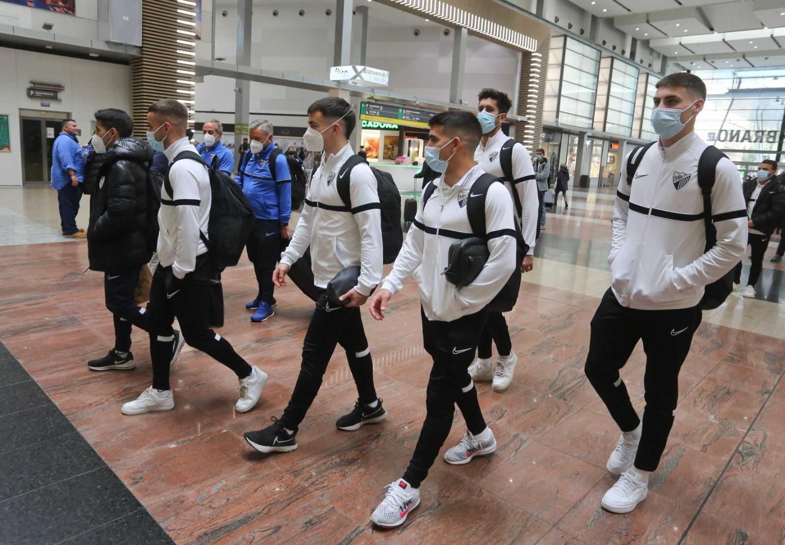 Málaga CF y Unicaja, en el mismo AVE a Zaragoza.