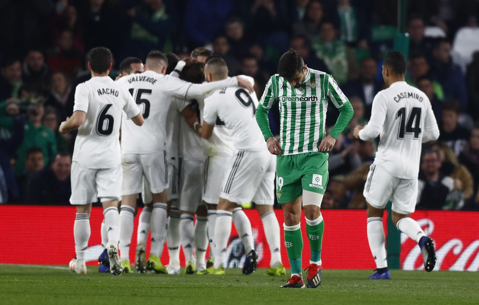 El Betis-Real Madrid, en imágenes