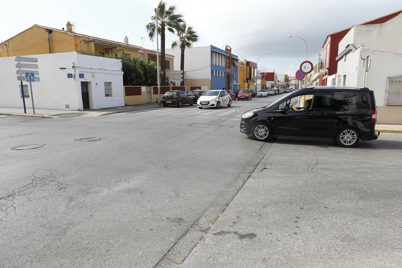 Una de las calles linenses que va a ser reformada.