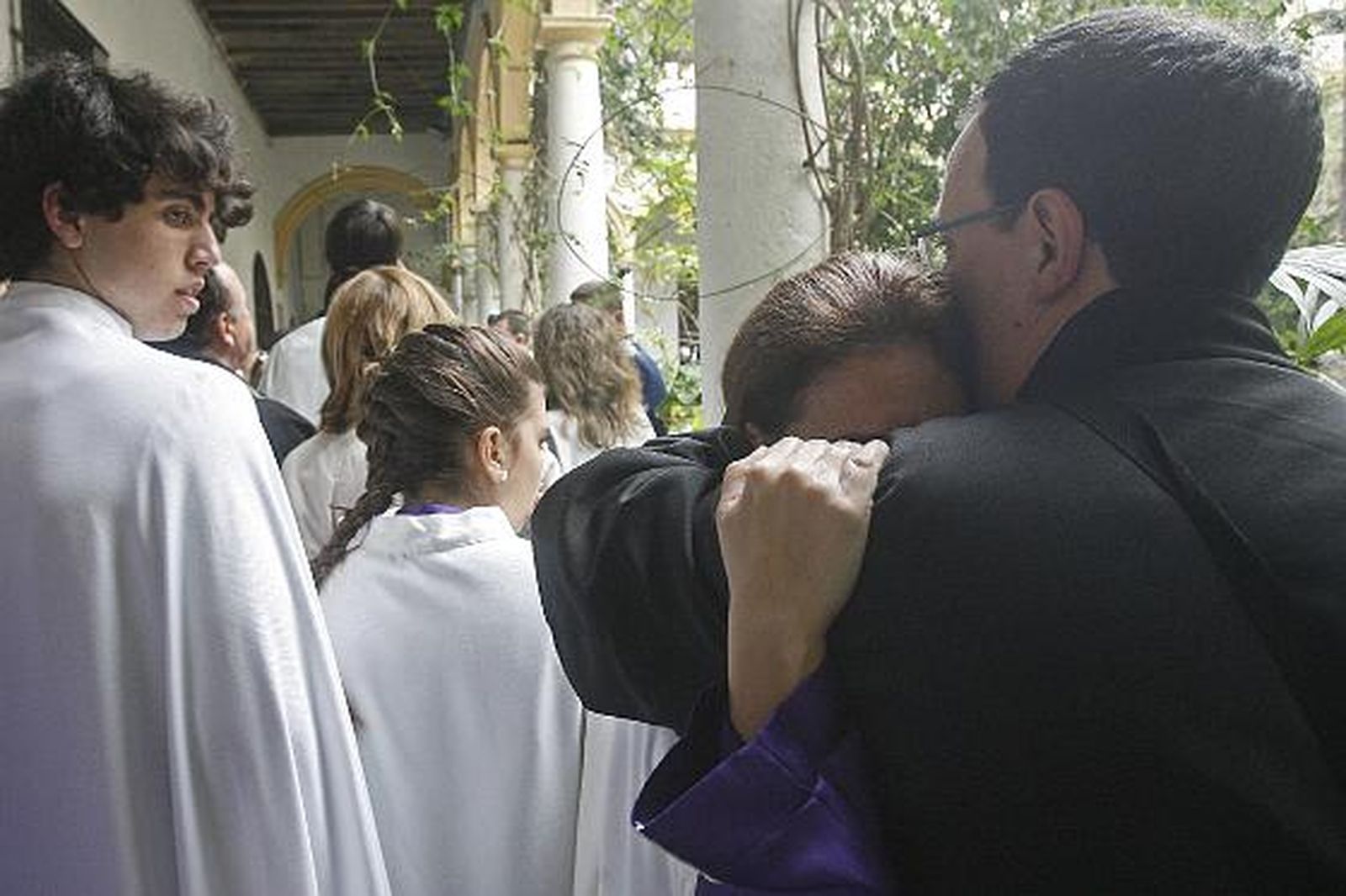 El Nazareno del Amor suspende su salida a causa de la lluvia. 

Foto: Joaquin Pino