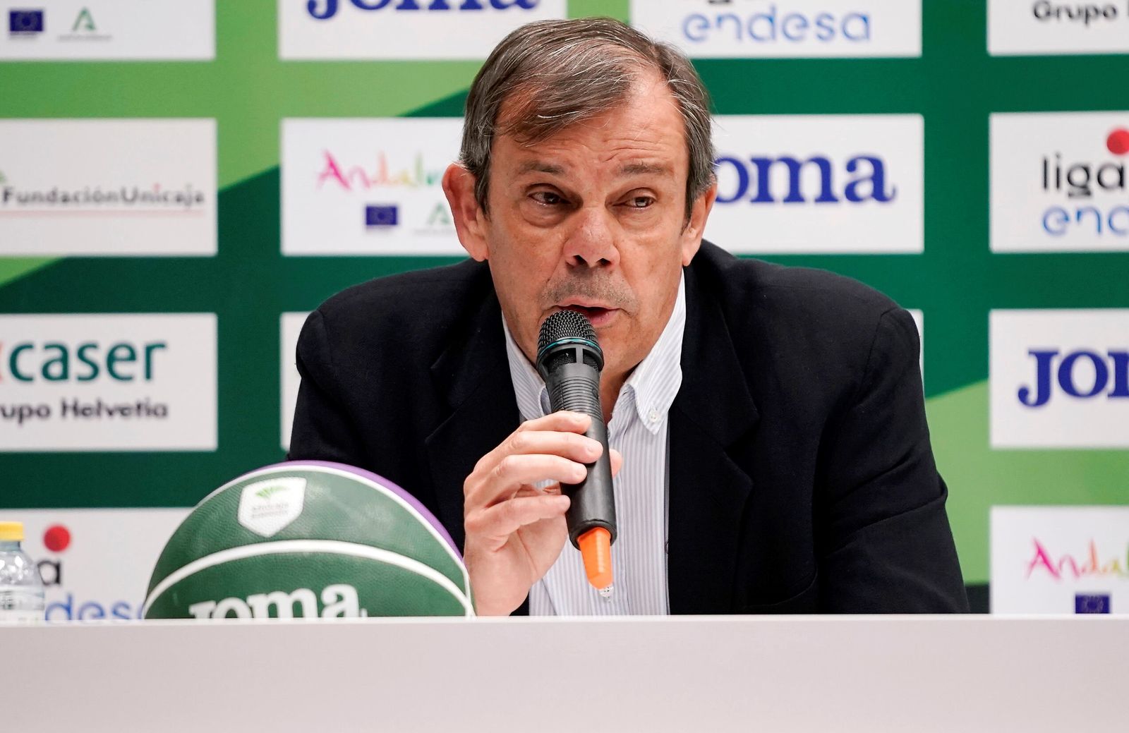 Juanma Rodríguez, en el Carpena.