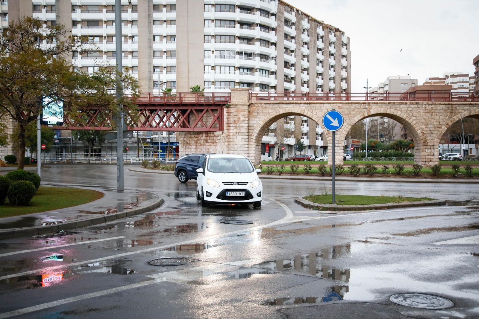 Las mejores imágenes de la lluvia en Almería