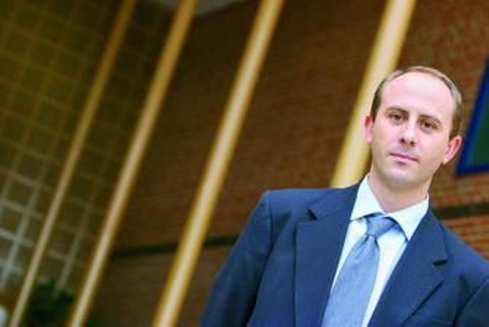 Ángel Herbella, cuando dirigía la prisión de Alhaurín.