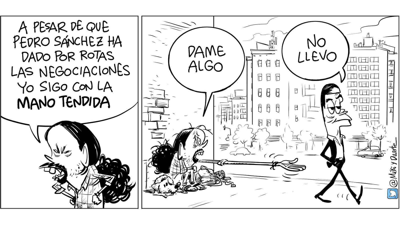 Crónica de unas elecciones anunciadas (en viñetas)