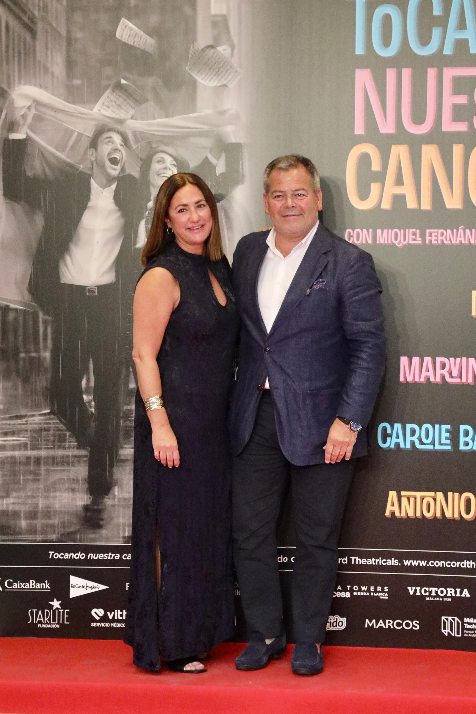 El estreno de 'Tocando nuestra canción', el nuevo musical de Antonio Banderas, en fotos