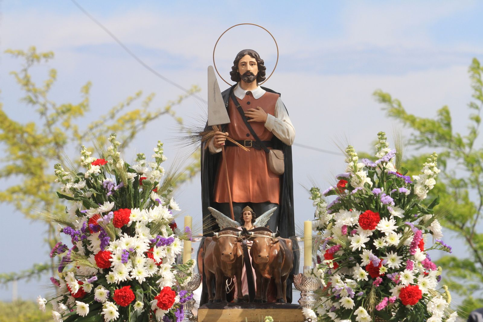 Imágenes de la romería de la Ribera