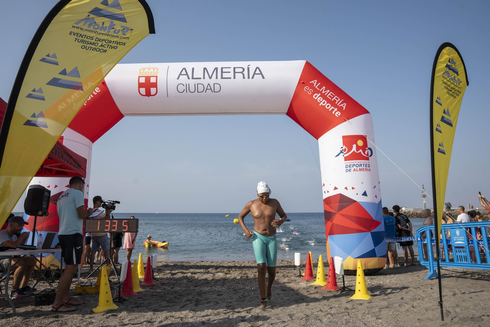 Travesía a nado Carlos Tejada de Almería