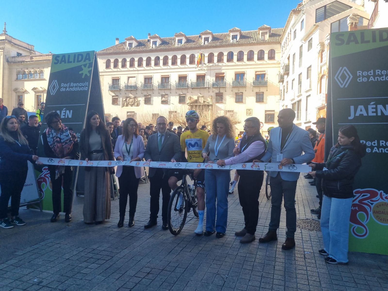 En imágenes: Jaén, espectacular escenario de la tercera etapa de la Vuelta a Andalucía - Ruta del Sol