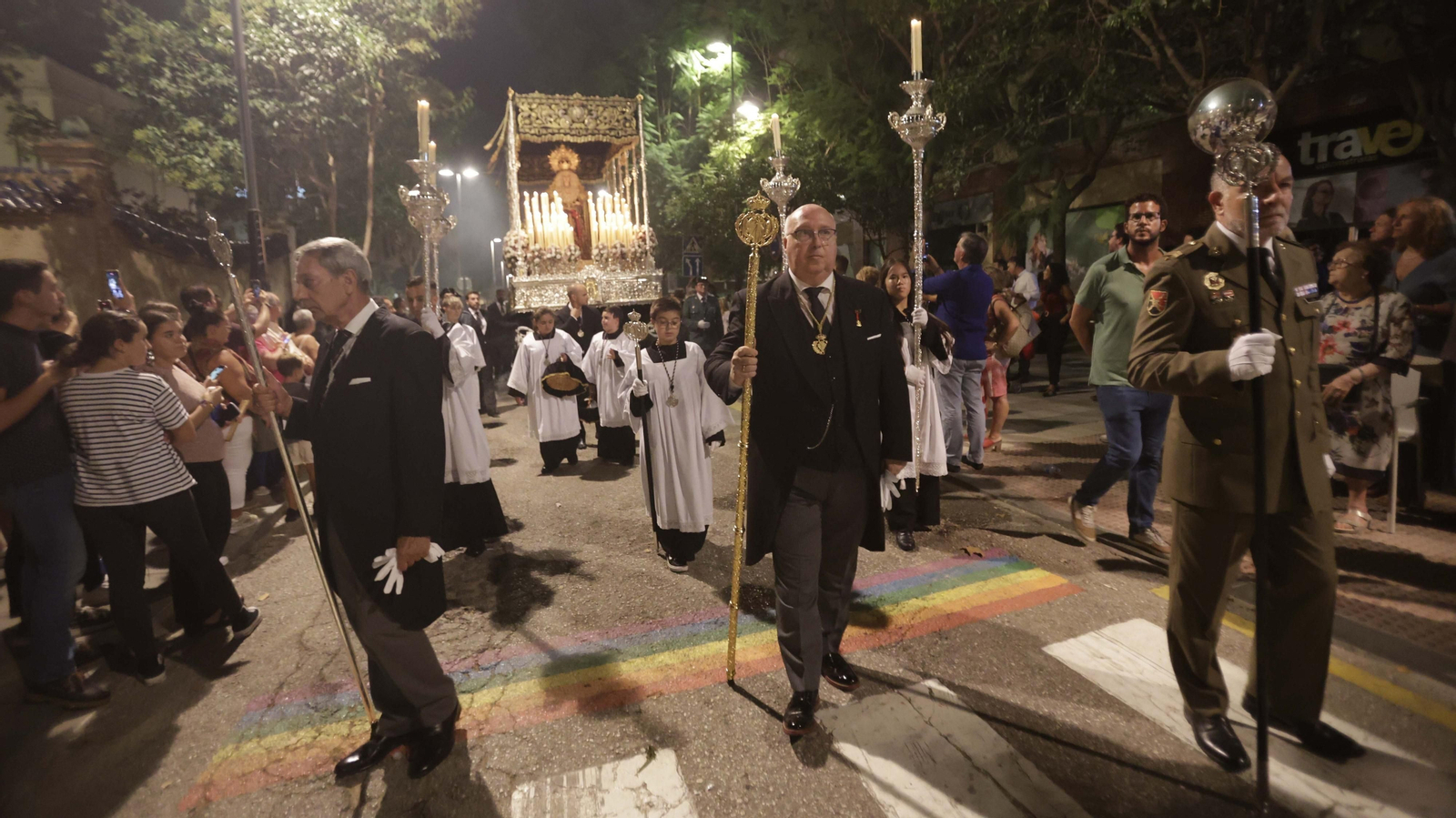 La Magna Mariana de Algeciras por el Parque María Cristina, en imágenes