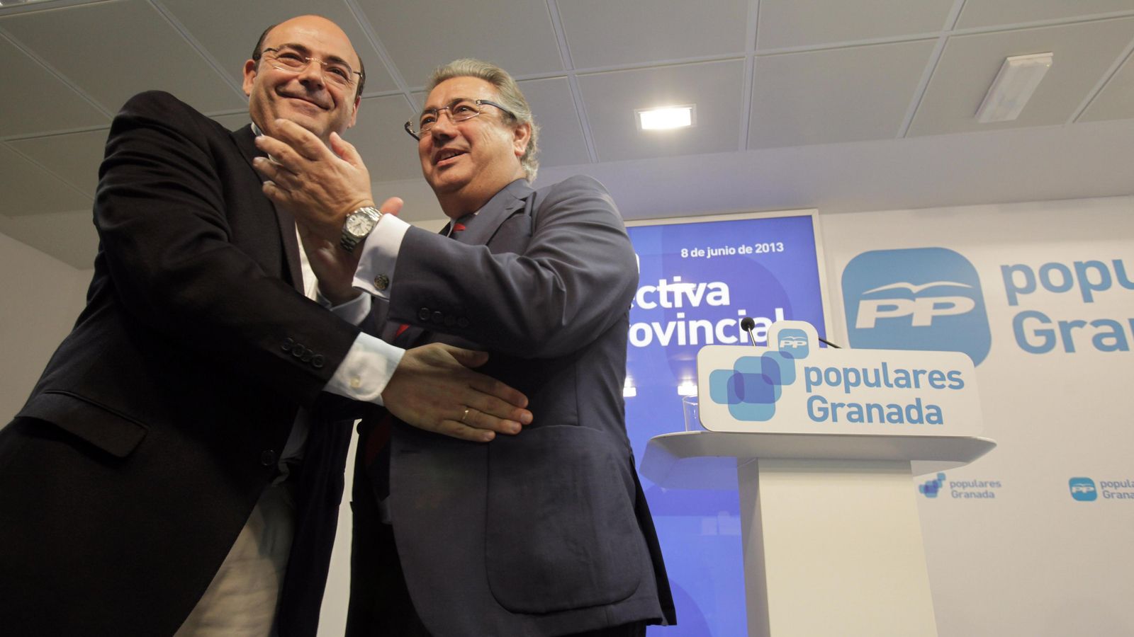Inauguración de la sede del PP de Granada en 2013