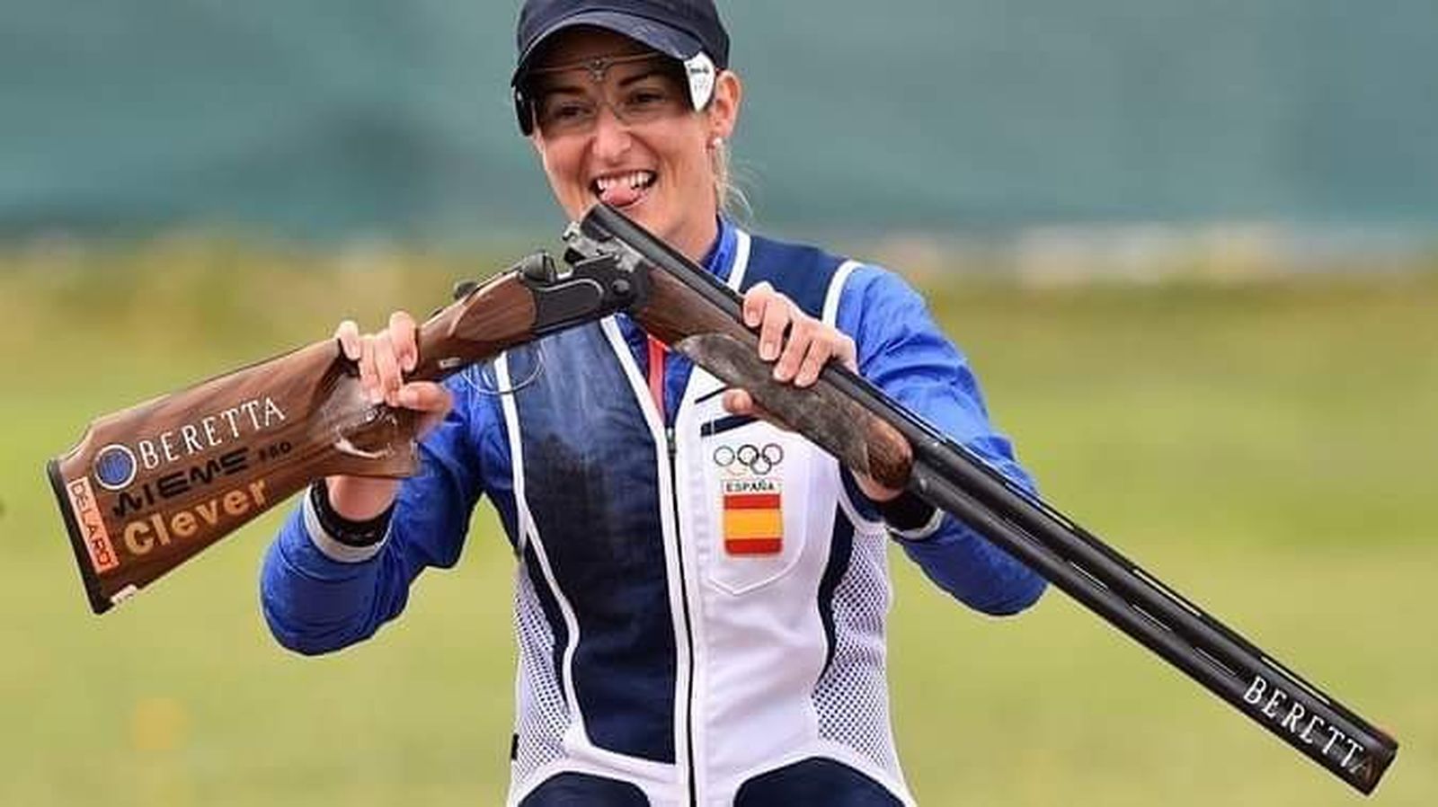 Fátima Gálvez celebra una victoria.