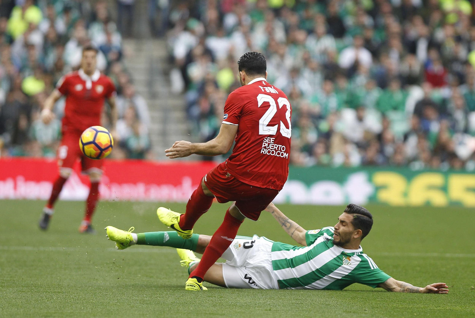 El Betis-Sevilla, en imágenes