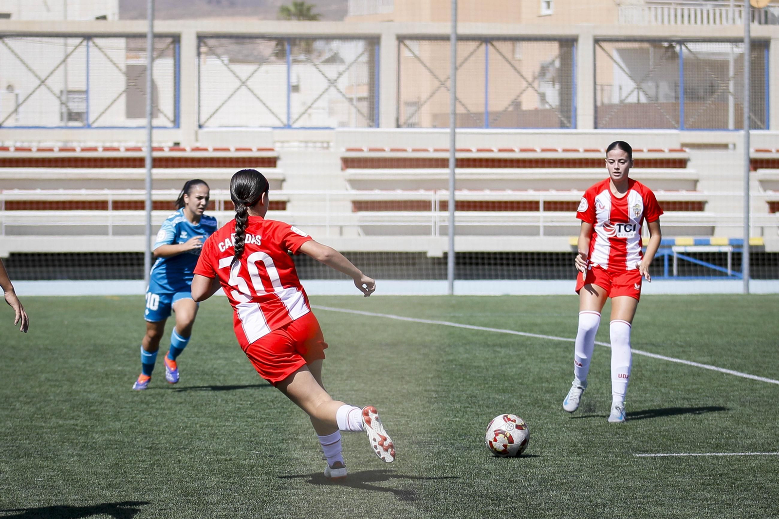 Las imágenes del partido de fútbol del Almería femenino contra el Betis B