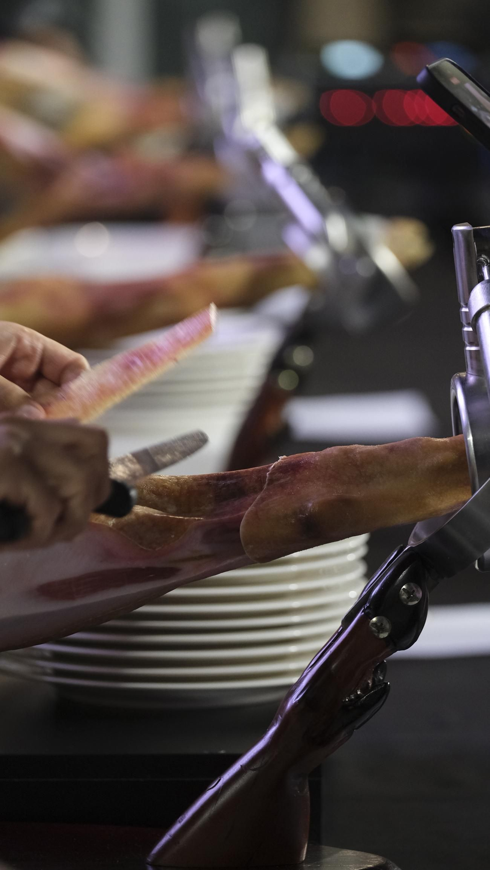 Imágenes del Concurso Nacional de Cortadores de Jamón de Serón