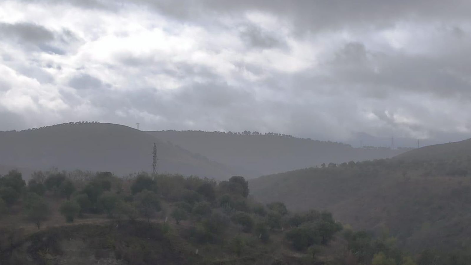 La loma donde se instalaría una de las plantas