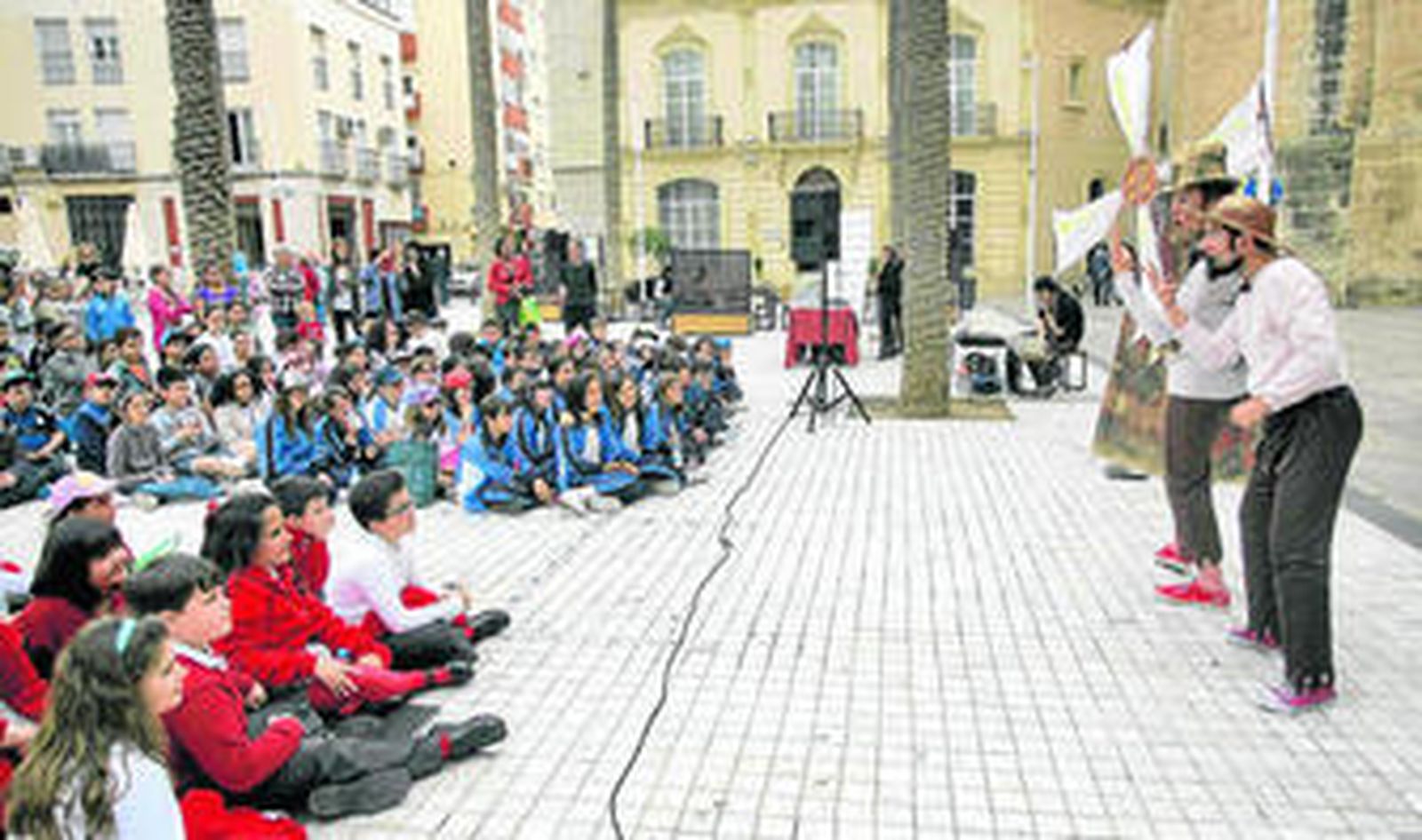 Don Quijote de la Mancha renace entre las carcajadas de los niños