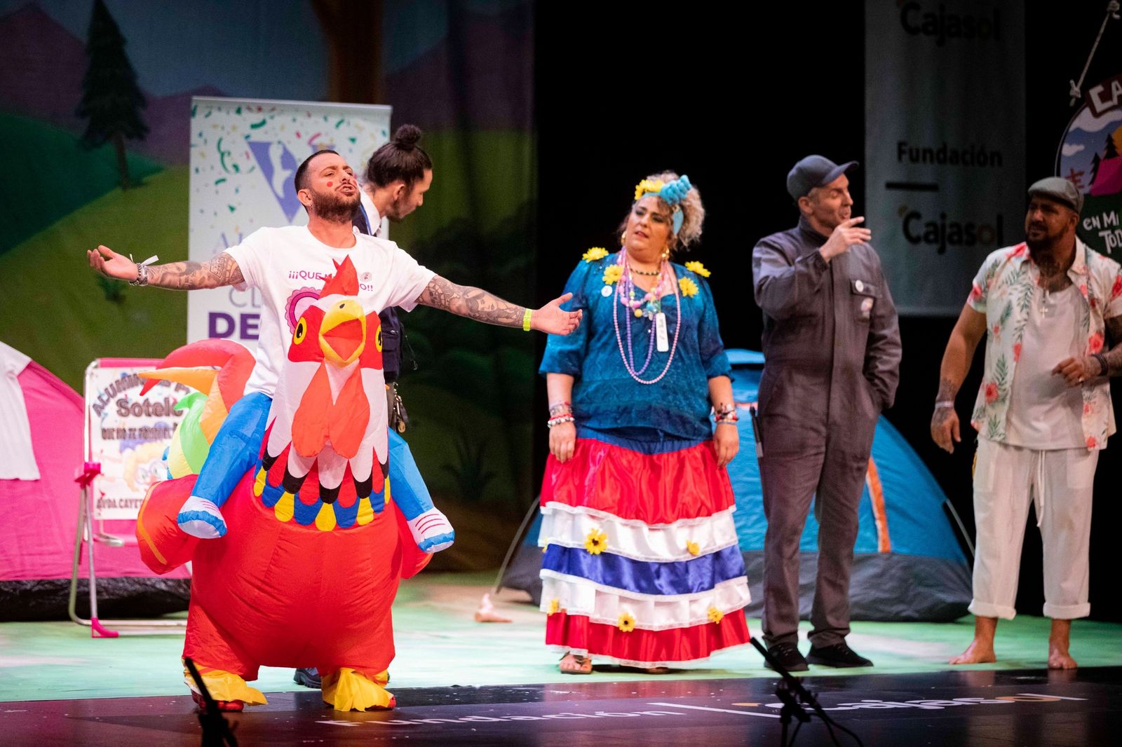 Cuarteto 'En mi caseta cabe todo el mundo'