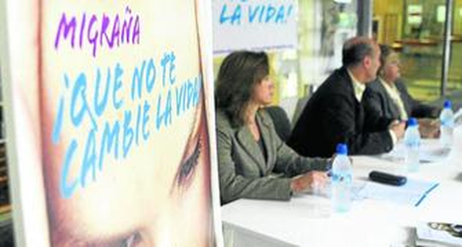 Campaña para informar sobre el tratamiento de las migrañas.