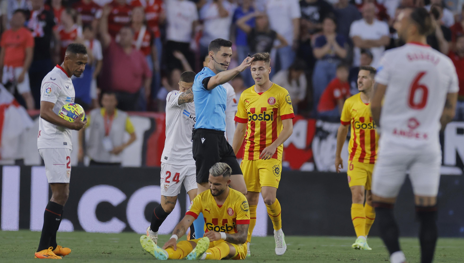 Las imágenes del Sevilla-Girona