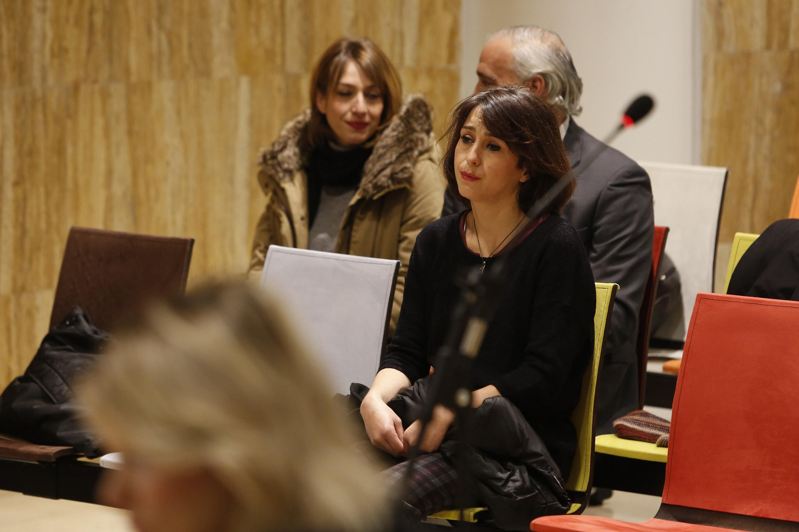 Juana Rivas, en una comparecencia en los juzgados