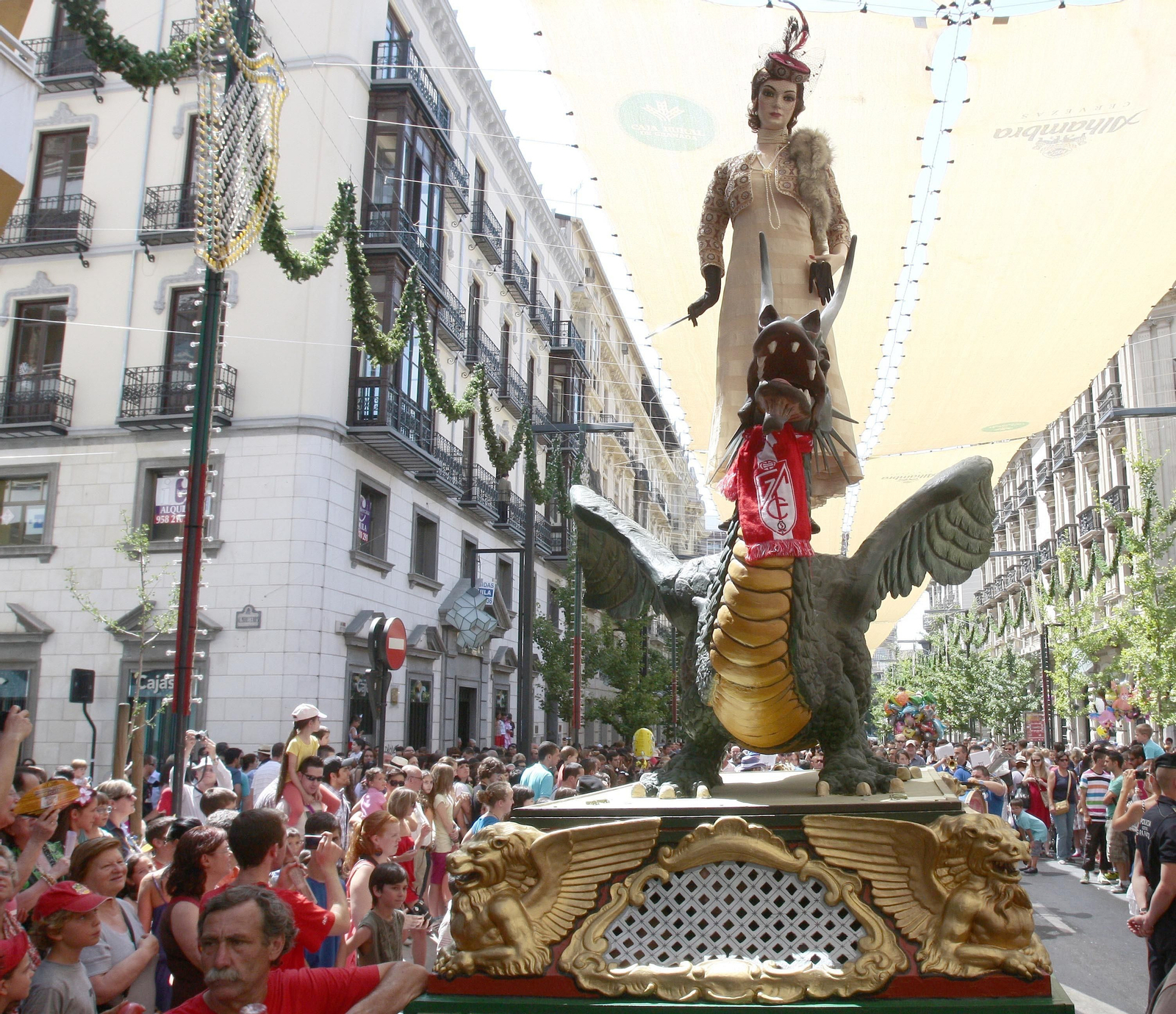 La Tarasca 2011. Inspirada en la ópera Ainadamar