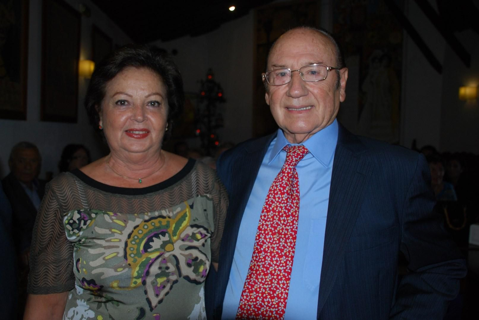 Isabel Barrientos y Fosforito en octubre de 2015.