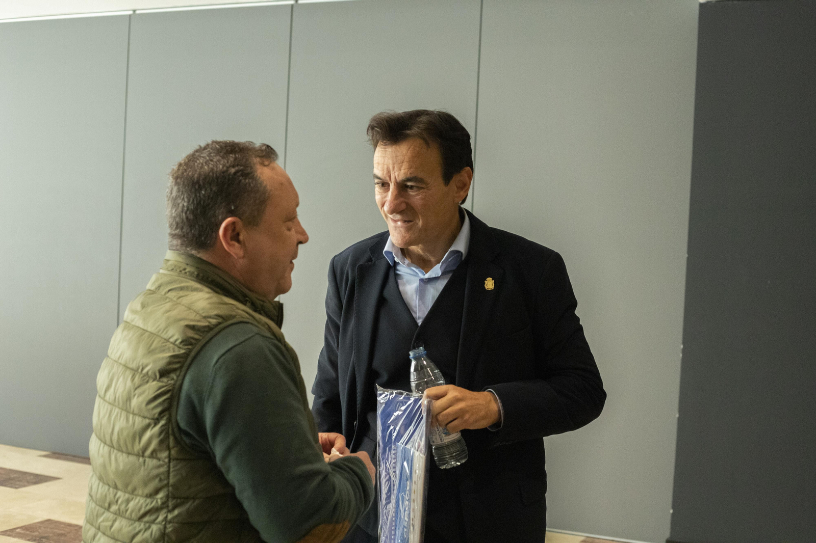 La presentación del nuevo calendario solidario de Aspace en imágenes