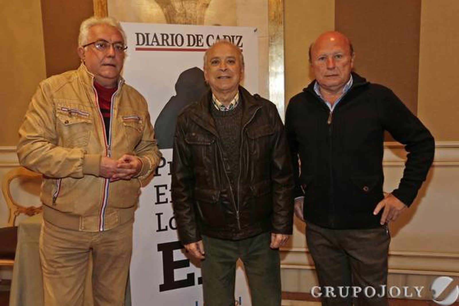 Juan Antonio Quiñones, Paco Perea y José Gómez Ríos.

Foto: Julio Gonzalez-Joaquin Pino-Fito Carreto