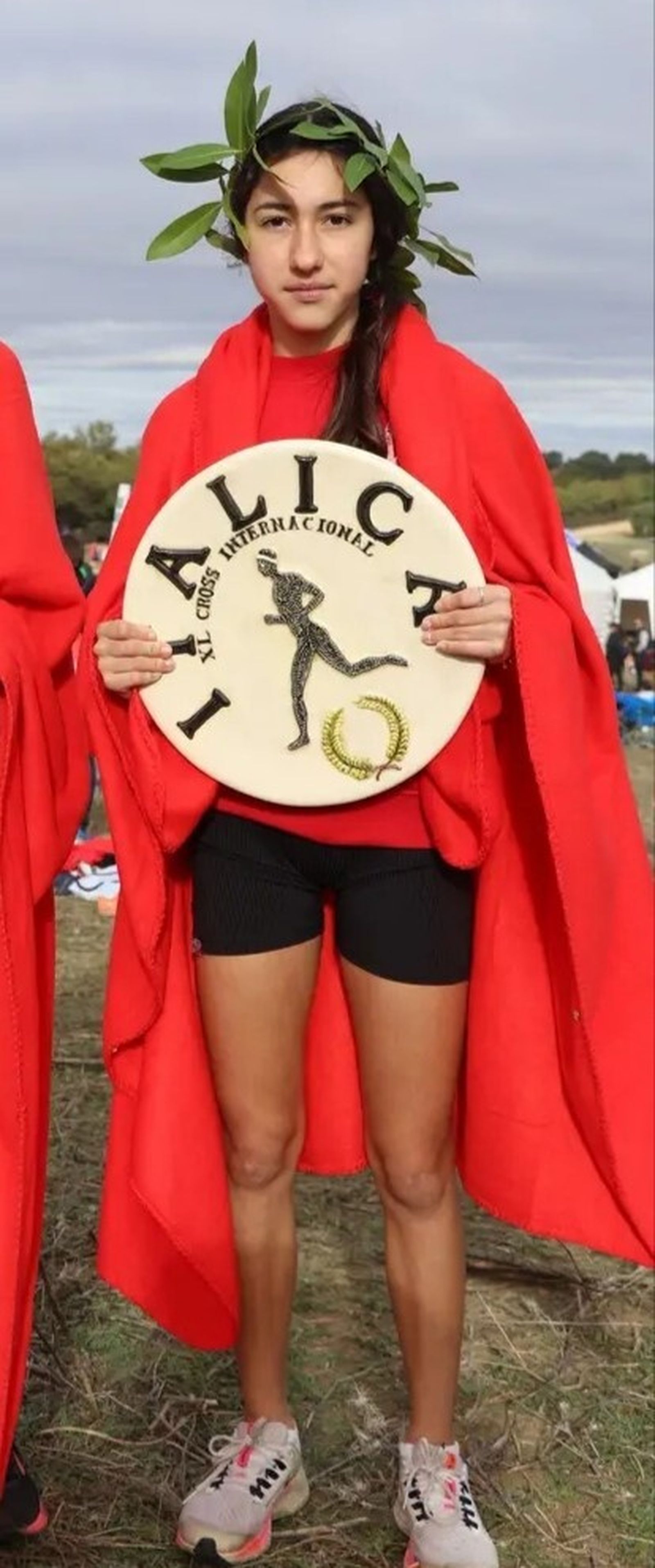 Olaya Ortega Valle, también ganadora en su categoría en Itálica.