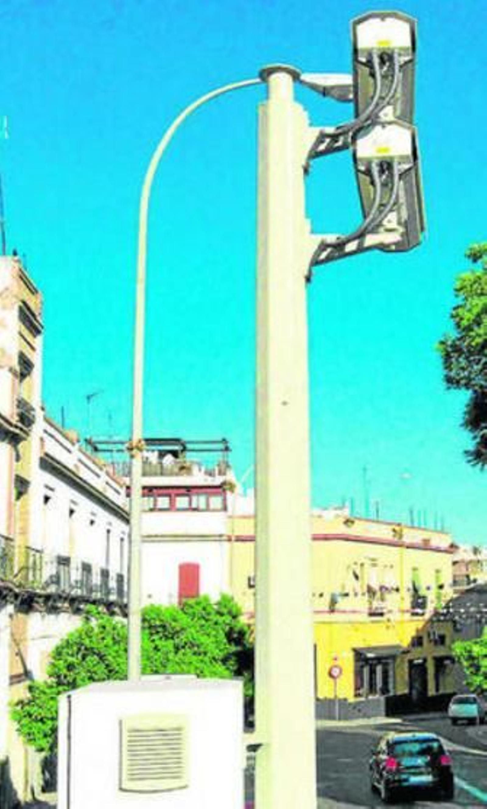 Las cámaras del Plan Centro siguen usándose para contar vehículos.