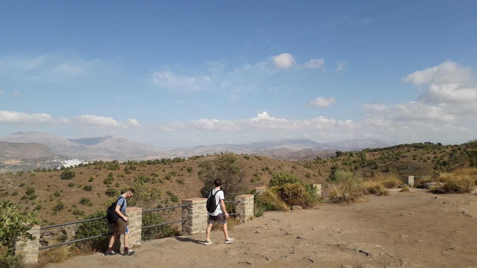 Vistas que deja el trayecto hasta la cima.
