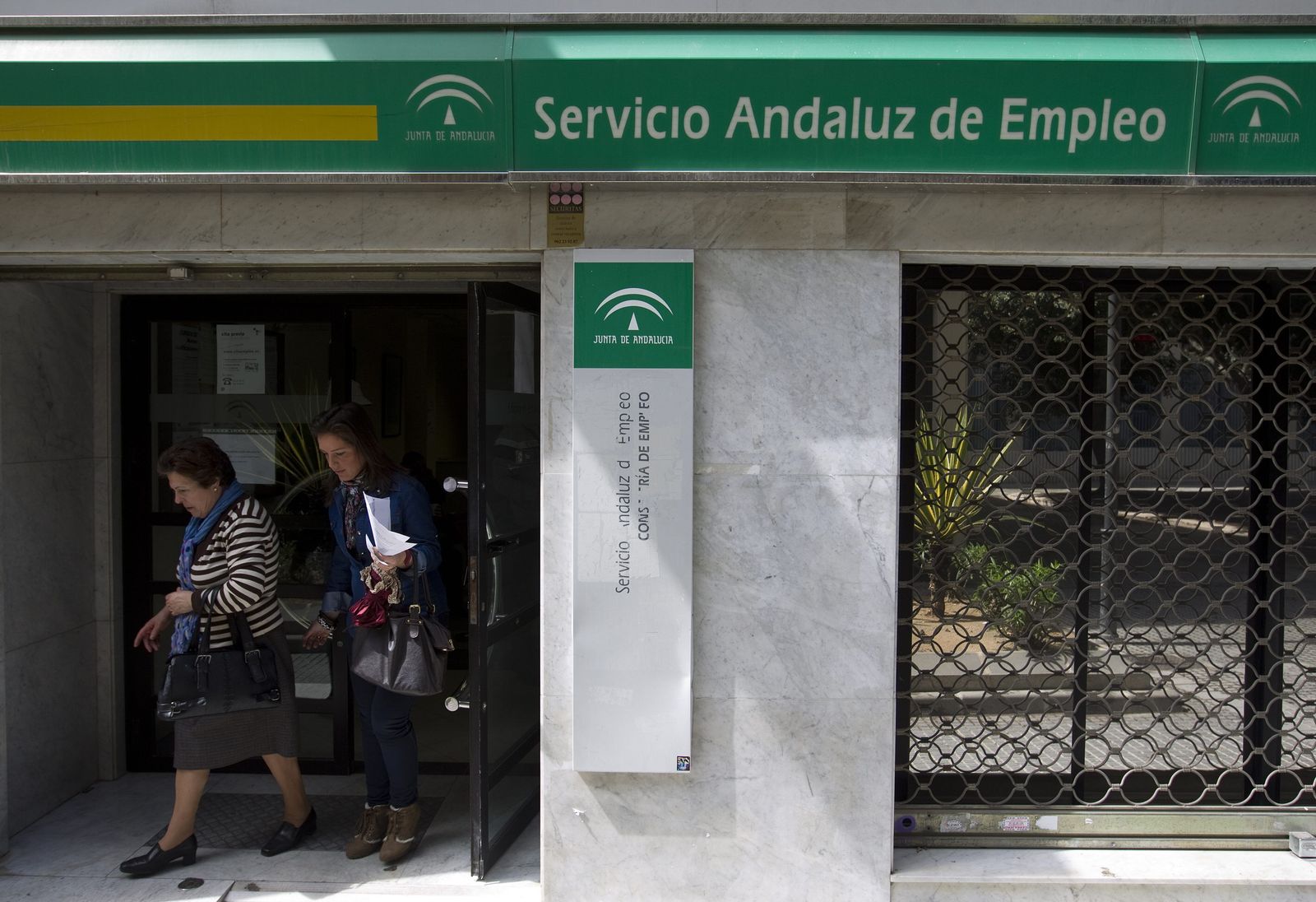 Oficina del Servicio Andaluz de Empleo.