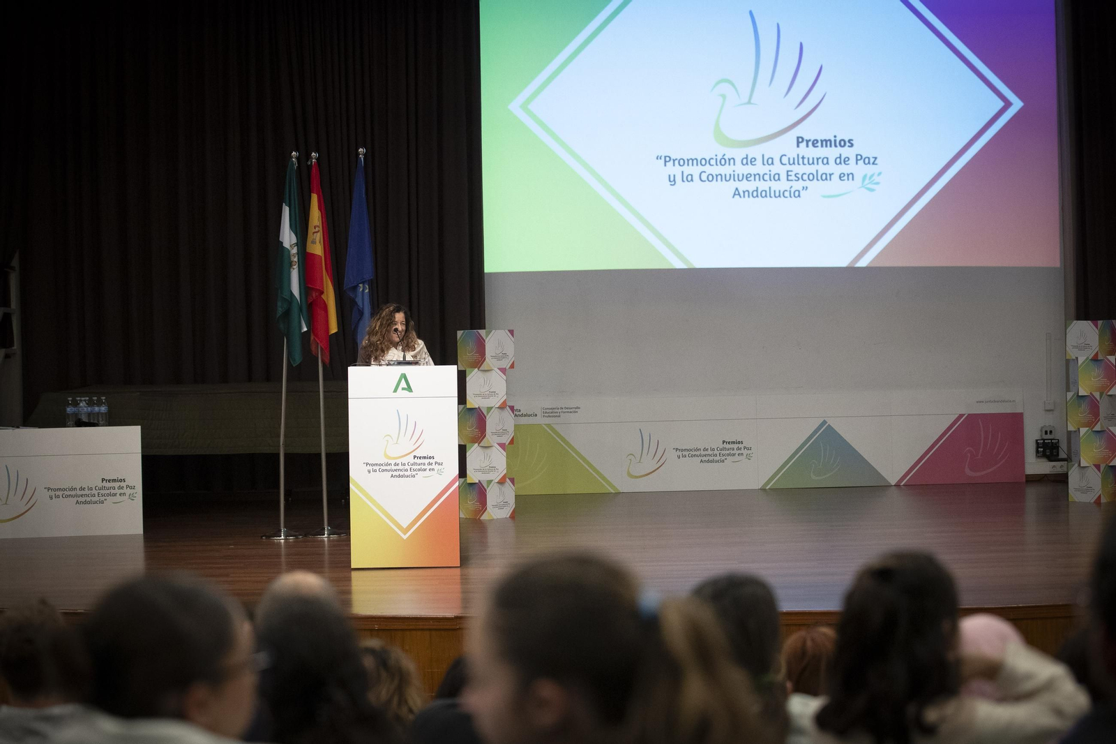 Fotos: los Premios a la Promoción de la Cultura de Paz y la Convivencia Escolar en Granada