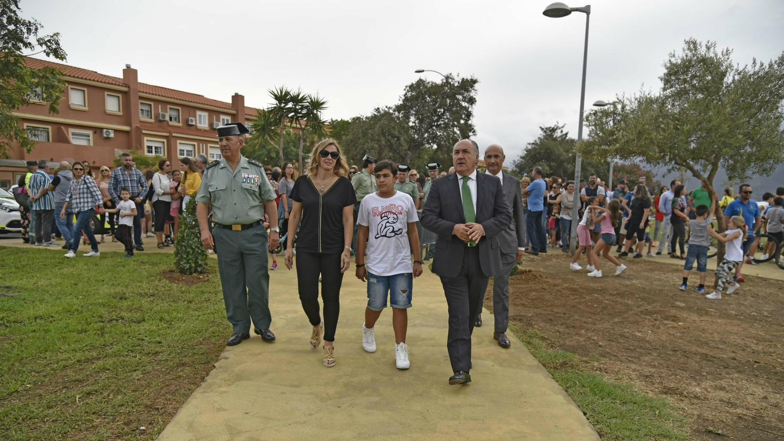 Inauguración del parque Fermín Cabezas