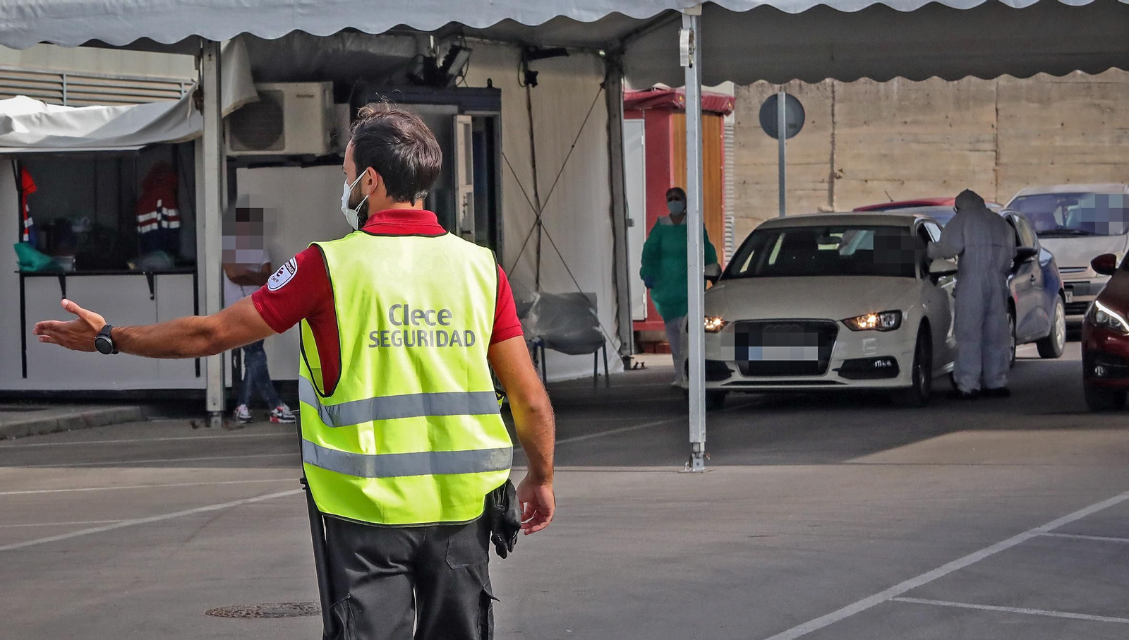 Jornada muy intensa en el Covid-Car, aumentan los positivos confirmados por PCR