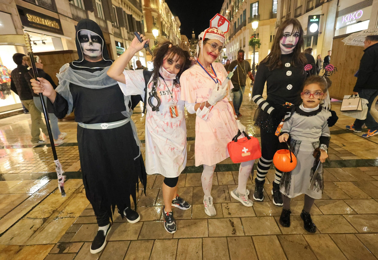 Las fotos de Halloween 2023 en Málaga: Una noche de lo más terrorífica