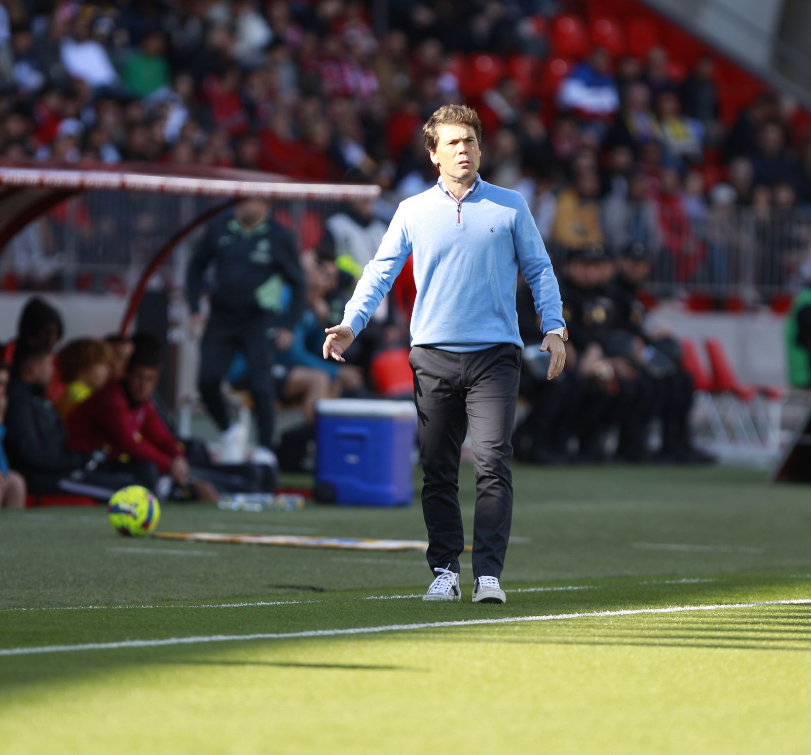 Imágenes de la derrota de la U.D. Almería ante el Villarreal por 0 a 2