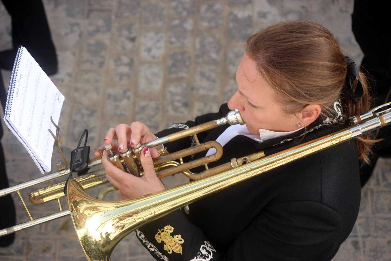 Las imágenes del Domingo de Ramos en Puerto Real