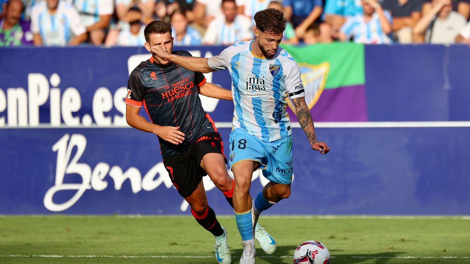 Las fotos del Málaga CF - SD Huesca