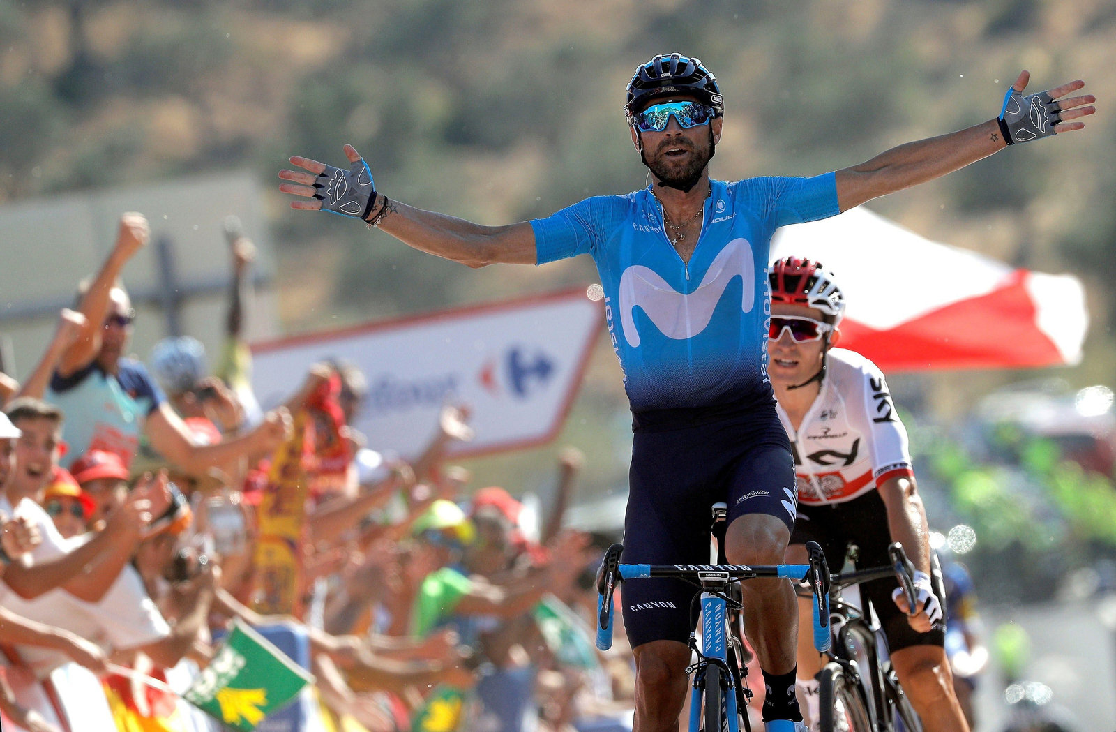 Las imágenes de la segunda etapa de La Vuelta: Marbella-Caminito del Rey