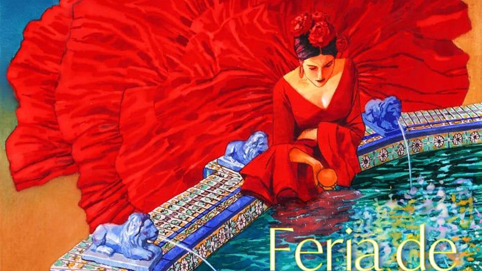 El cartel de la Feria 2025 de Alcalá de Guadaíra.