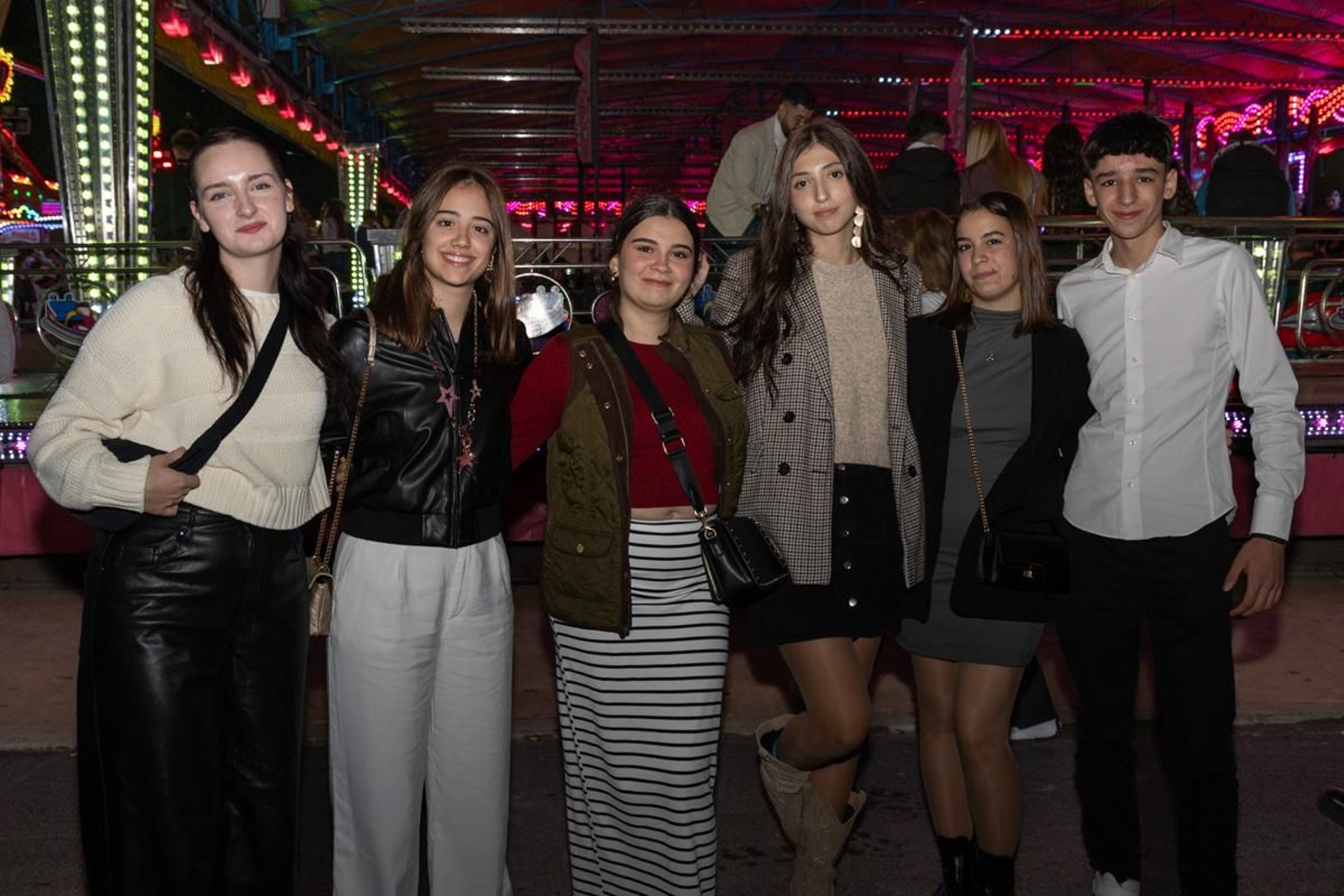 Feria de San Lucas por la noche, en imágenes