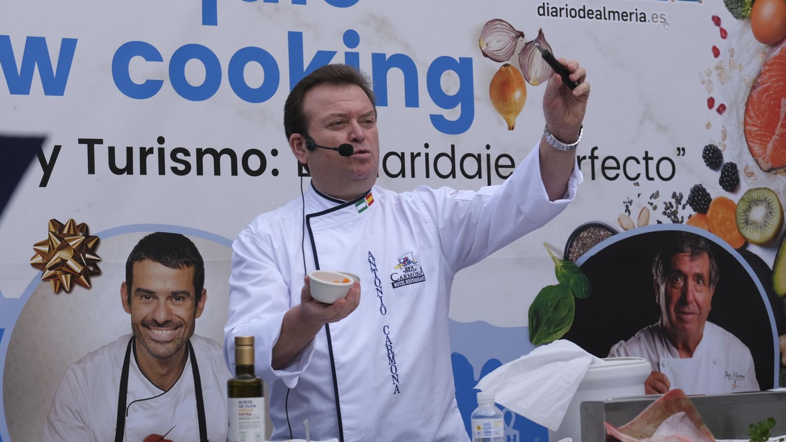 El cocinero Antonio Carmona.