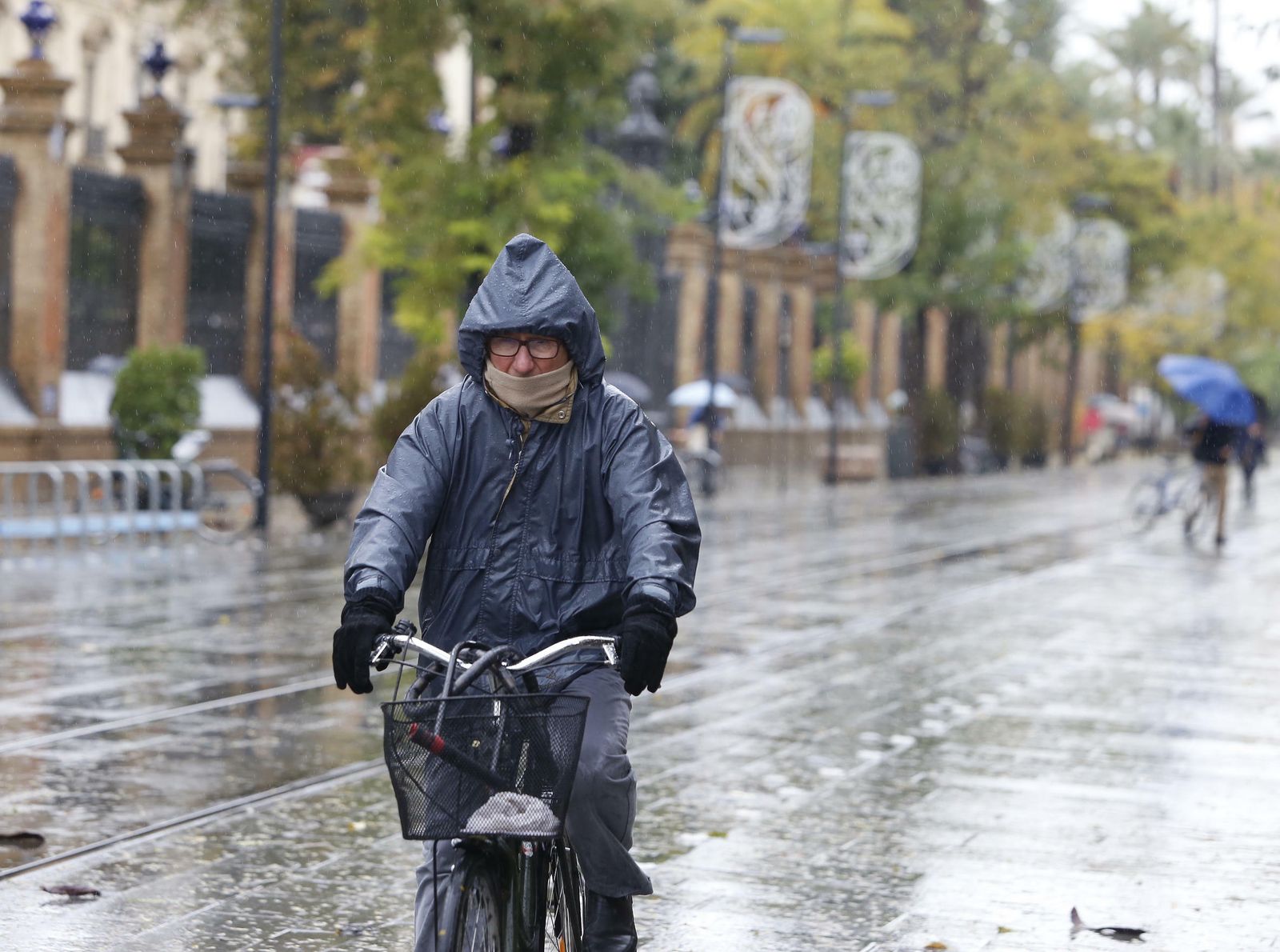 Las imágenes del temporal en Sevilla
