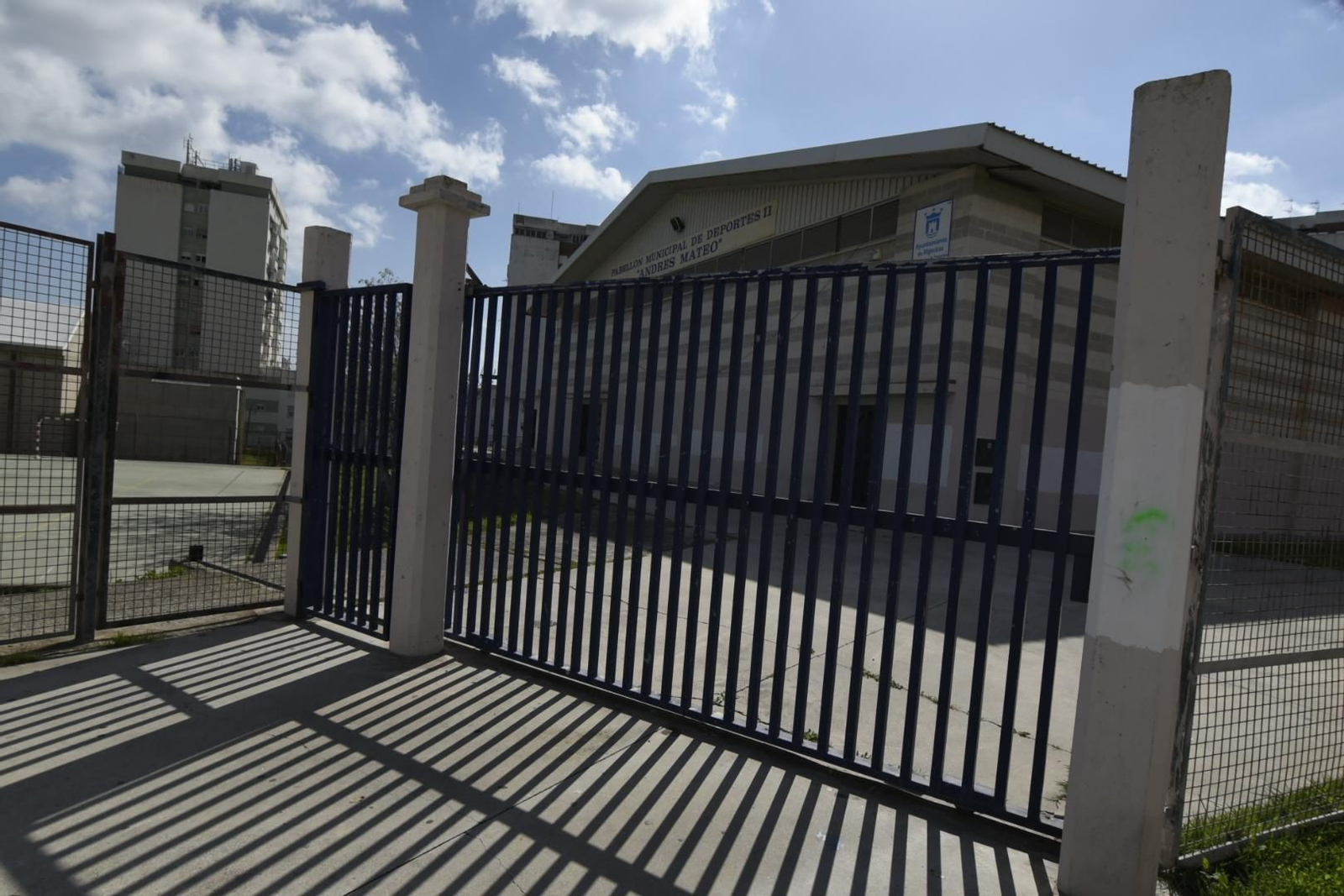 El pabellón municipal Andrés Mateo