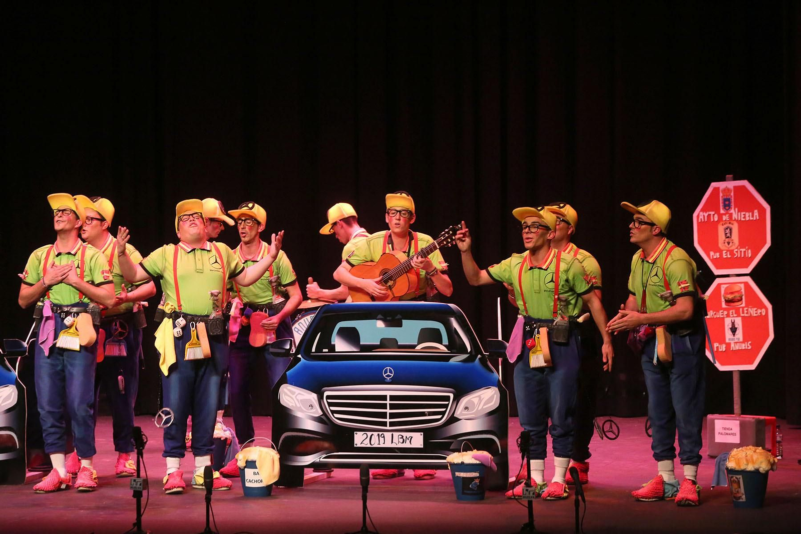 Cuarto día de preliminares del Carnaval Colombino en imágenes